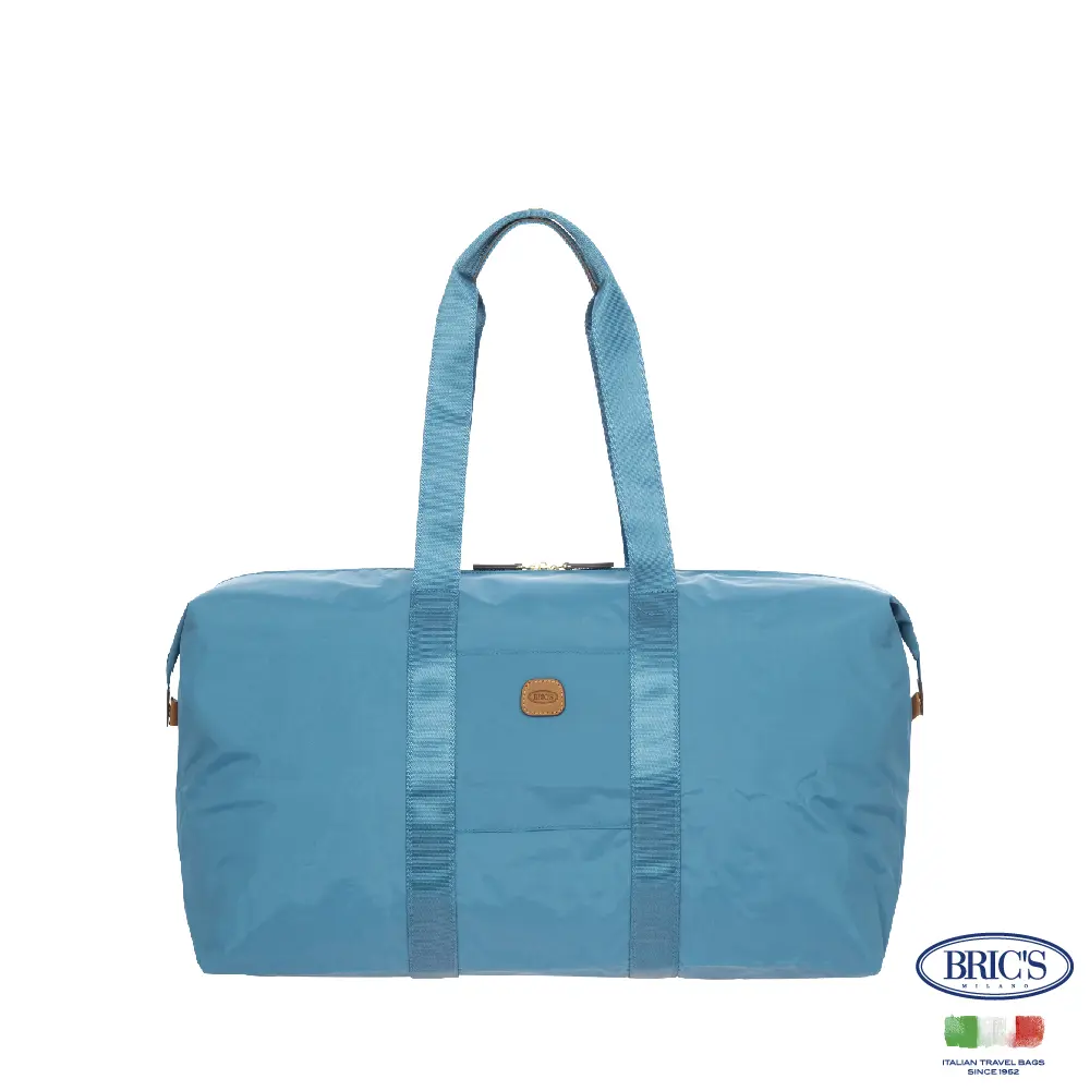 【BRIC'S】 X-Bag 2合1摺疊旅行袋L/ 天空藍