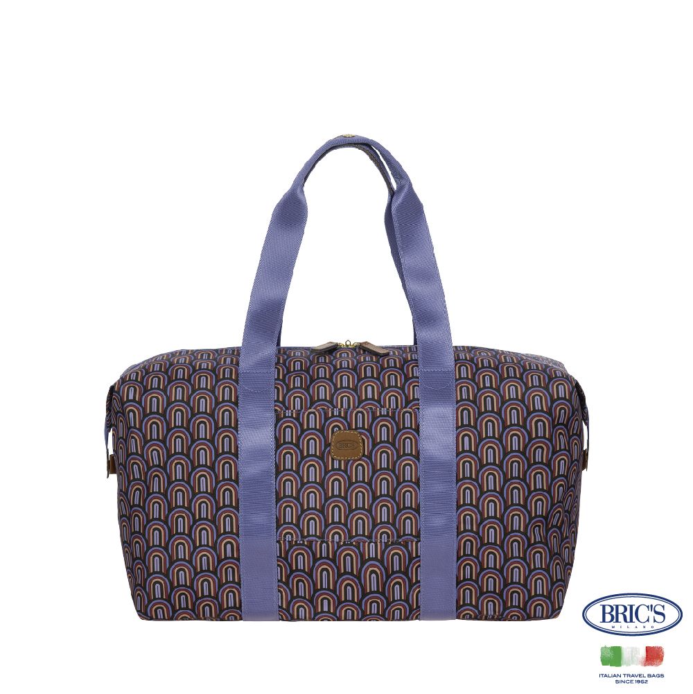 【BRIC'S】 X-Bag 2合1摺疊旅行袋L/ 普普風