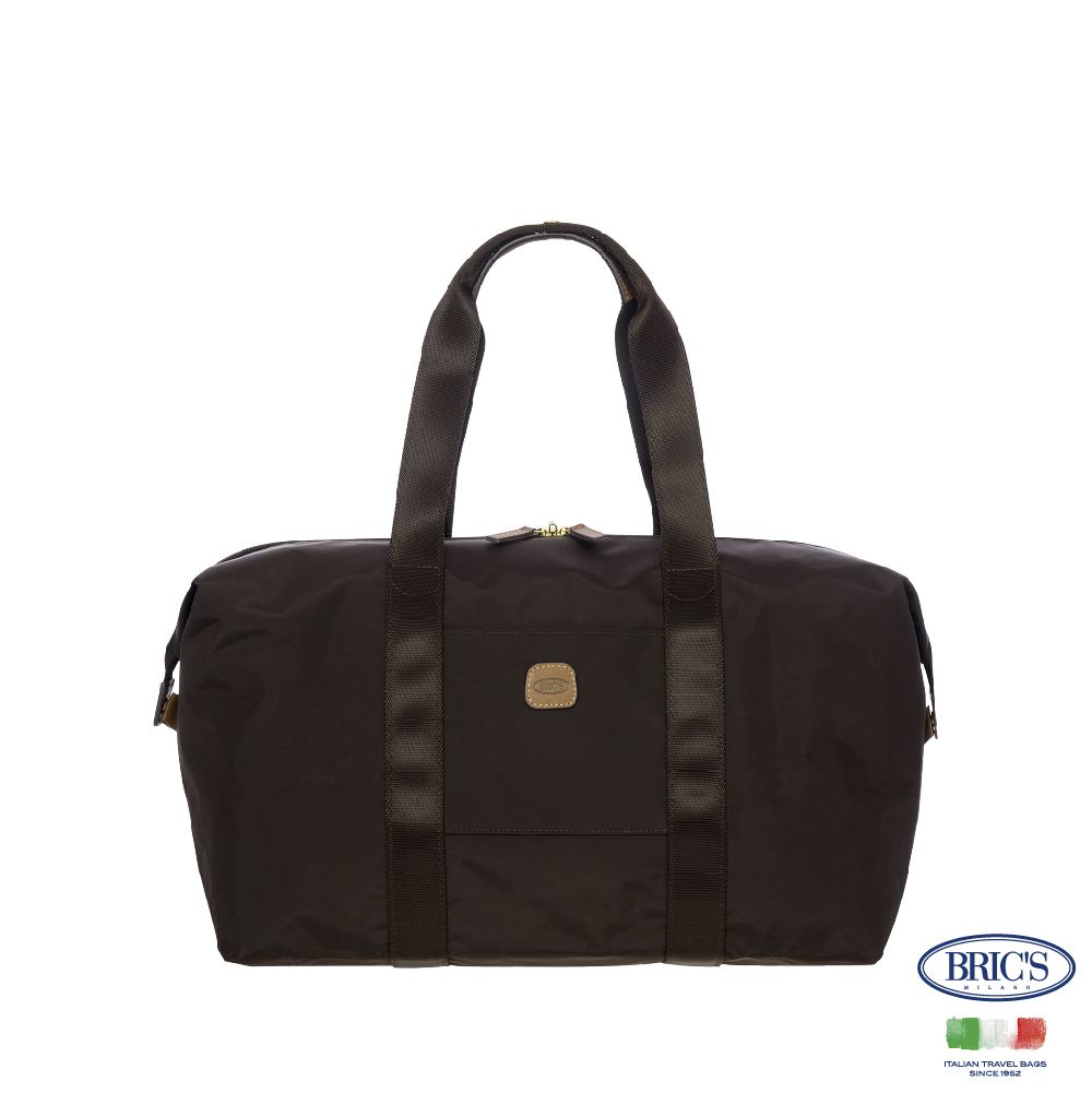 【BRIC'S】 X-Bag 2合1摺疊旅行袋M/ 咖啡色