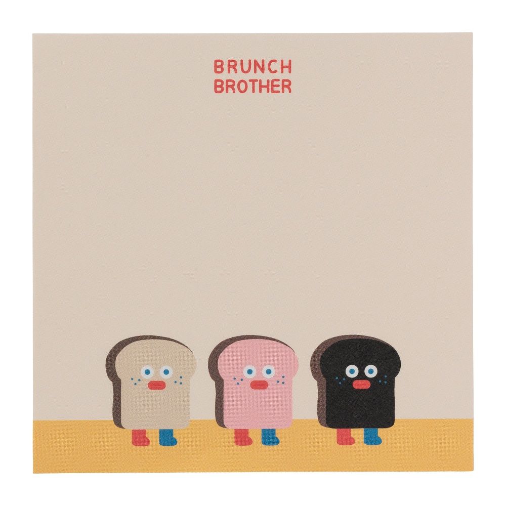 日本 MARK'S Brunch Brother 便利貼/ 吐司