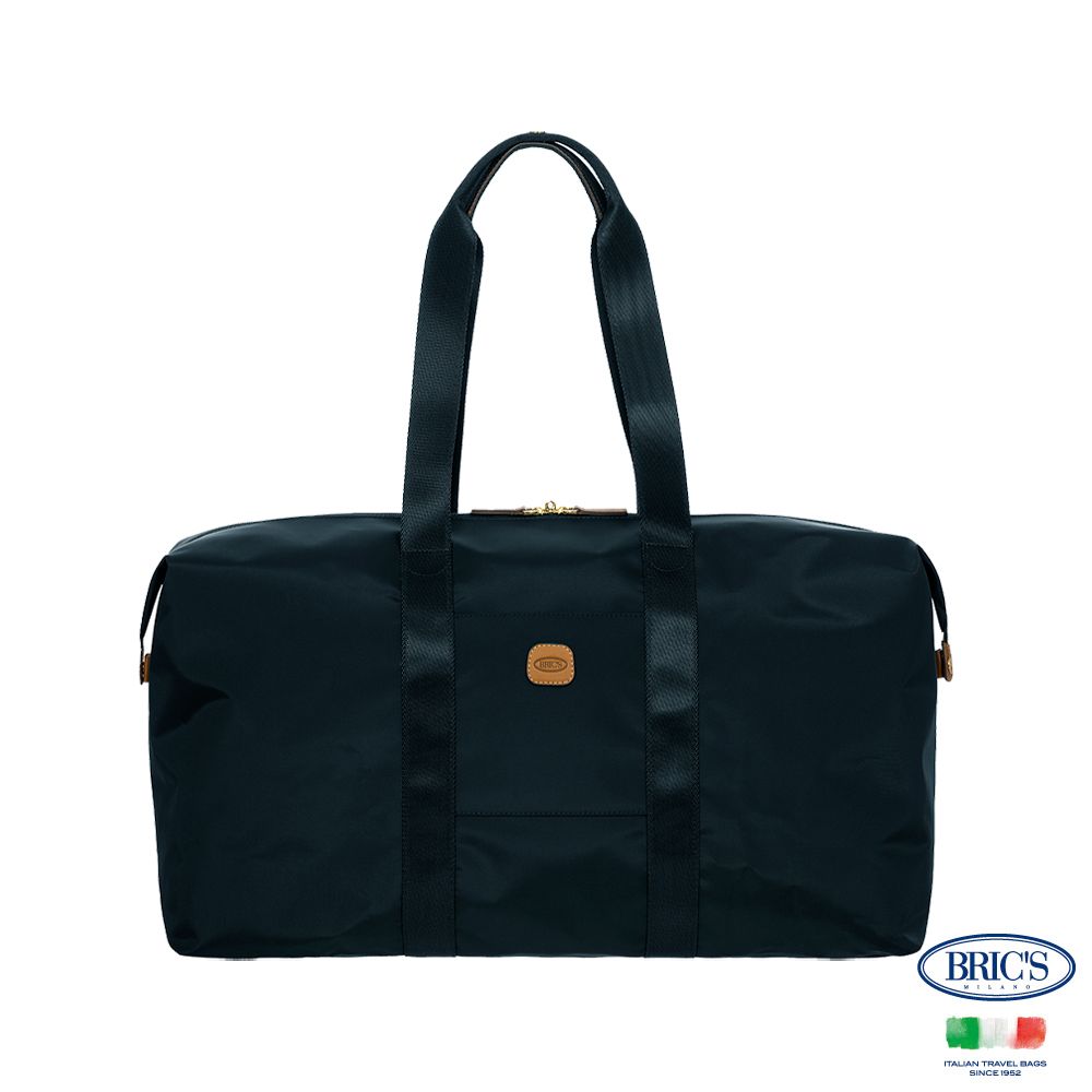 【BRIC'S】 X-Bag 2合1摺疊旅行袋L/ 深藍色