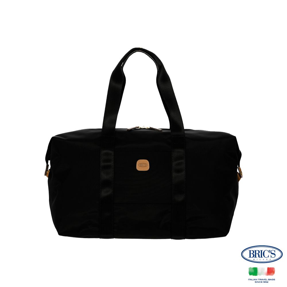 【BRIC'S】 X-Bag 2合1摺疊旅行袋M/ 黑色