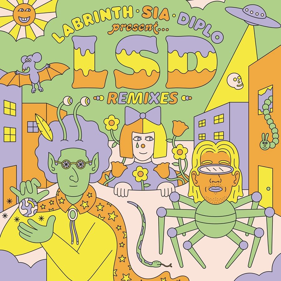 Labrinth, Sia & Diplo Present LSD: Remixes (Light Translucent Purple Vinyl)