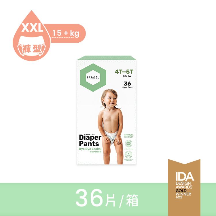工藝升級版 | Parasol Clear + Dry™新科技水凝果凍褲-工藝升級版 6號/XXL(36片)