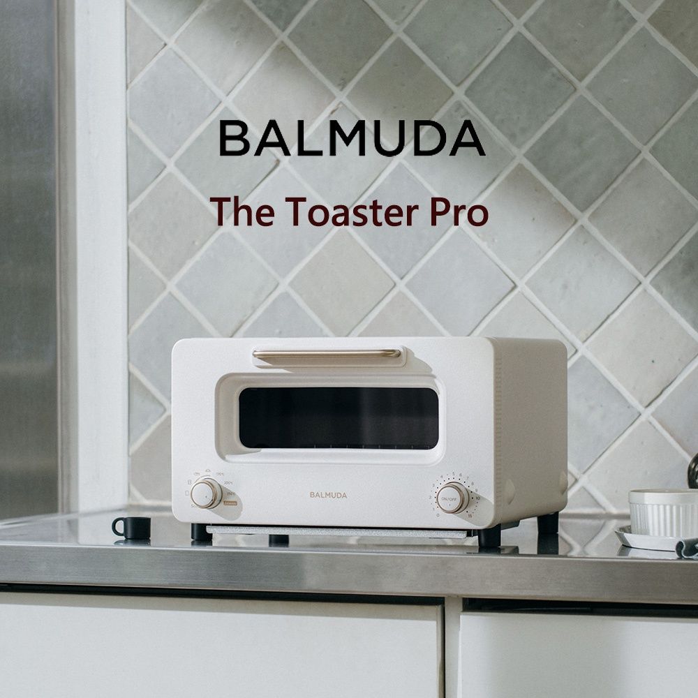 BALMUDA 百慕達 The Toaster Pro 蒸氣烤麵包機 專業版 (白/金) K11C-SE-WH