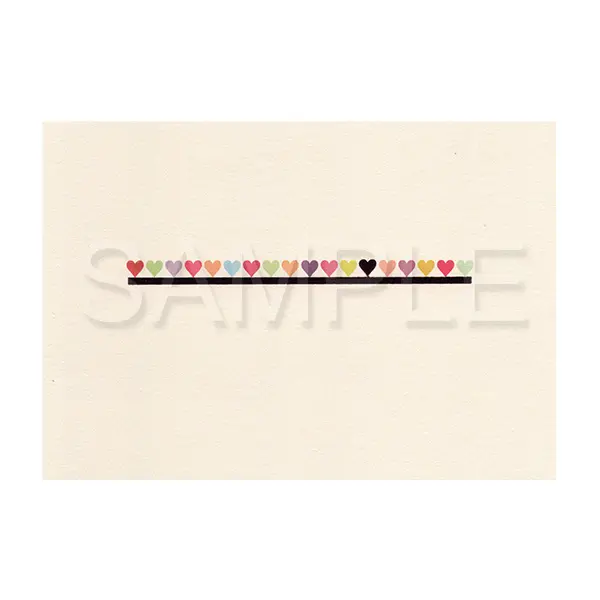 【誠品獨家】日本 7 days cards 明信片/ Colorful Love