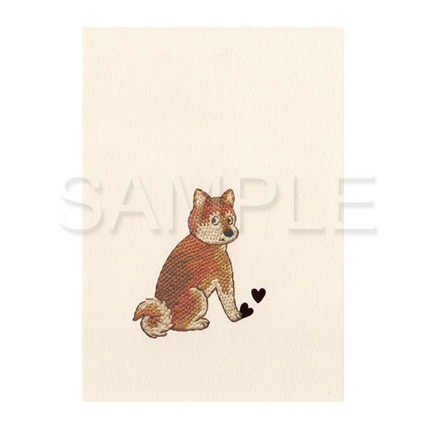 【誠品獨家】日本 7 days cards 明信片/ Shiba Dog