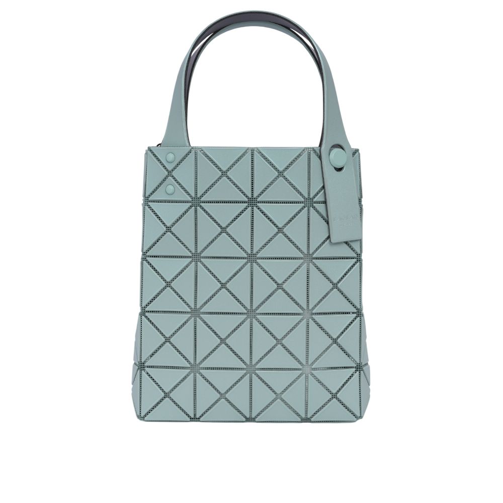【ISSEY MIYAKE】BAO BAO Prism Plus 5X4 霧面迷你手提包(灰綠色)/ 平行輸入