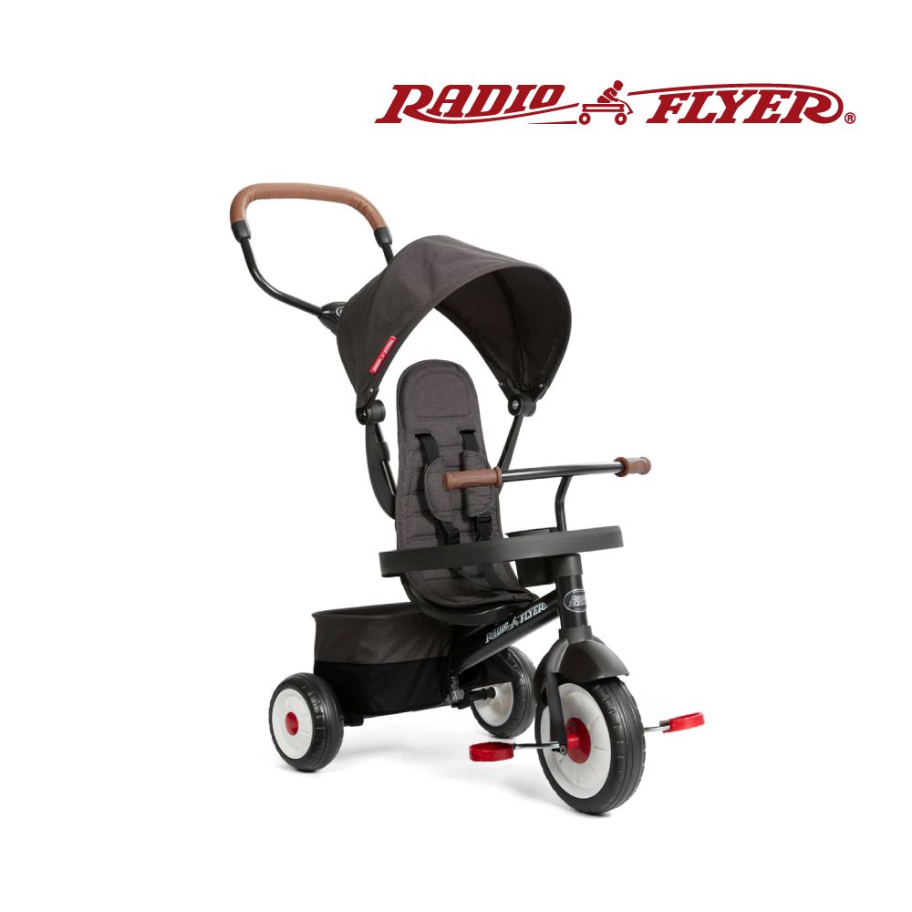 RadioFlyer 黑騎兵四合一三輪推車_492型