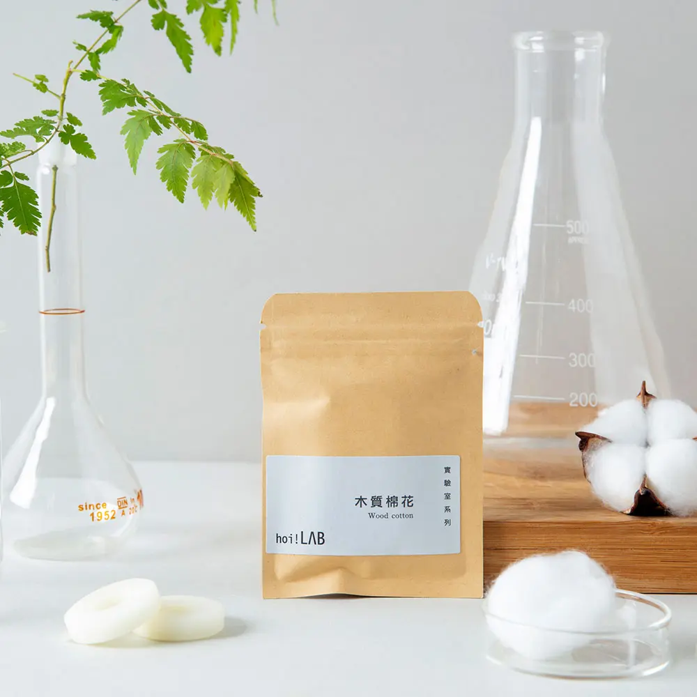 【hoi!LAB】實驗室-車用香氛補充片2入組/ 木質棉花