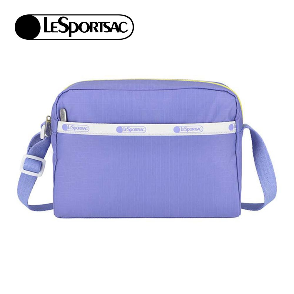 LeSportsac Daniella Crossbody 輕便拉鍊斜背包/ 紫羅蘭色