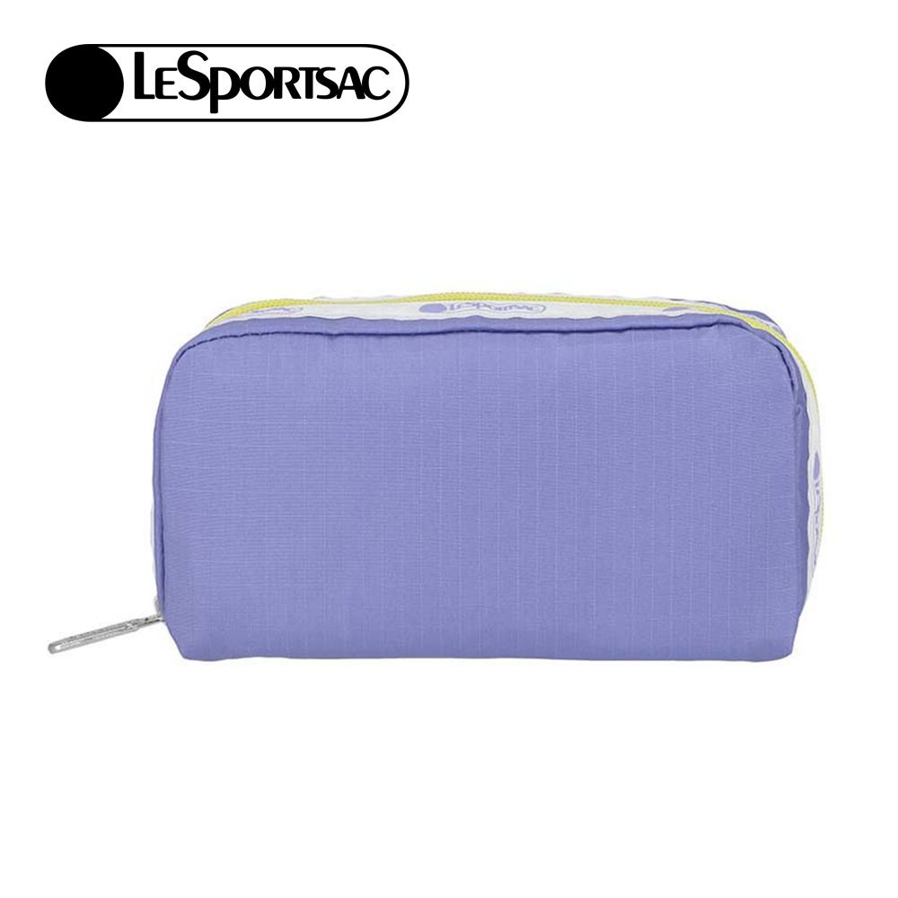 LeSportsac Rectangular Cosmetic 立體長形收納化妝包/ 紫羅蘭色