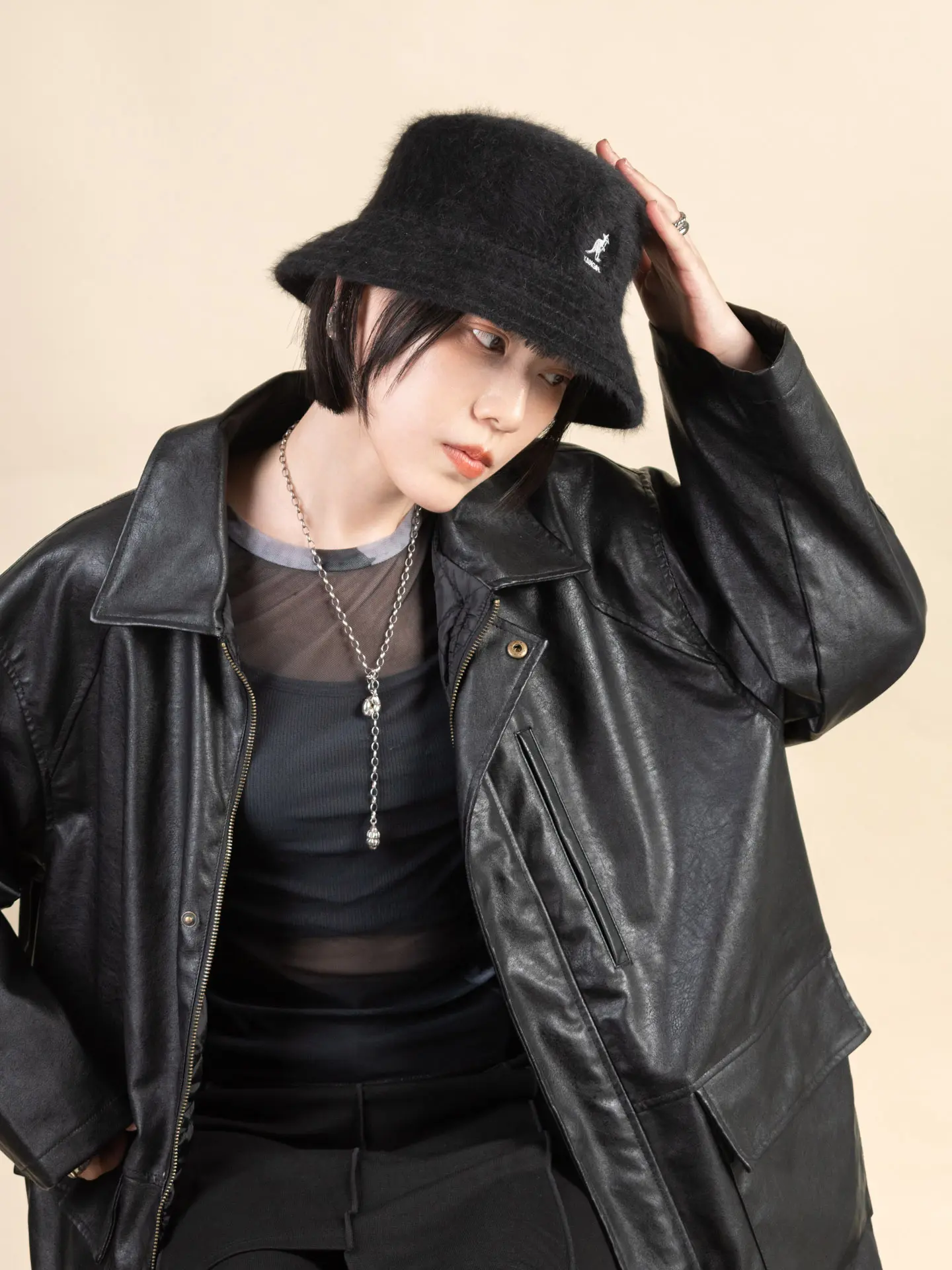 獨家價➤KANGOL FURGORA漁夫帽/ 黑色/ M