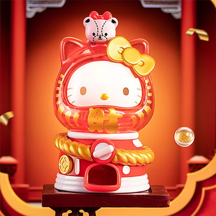 TOP TOY三麗鷗家族奇妙達摩扭蛋機系列盲盒/ 單入隨機款