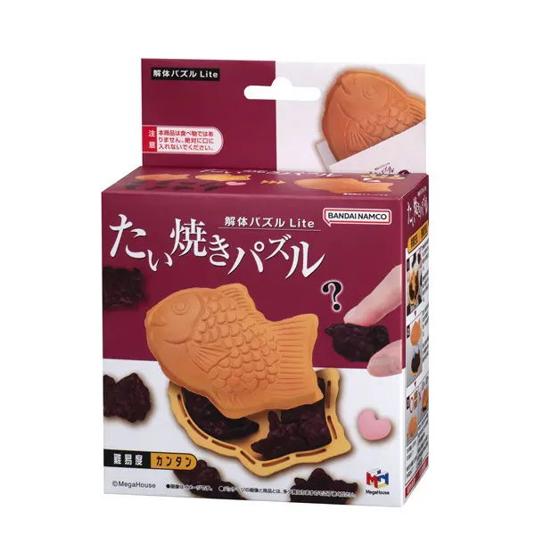 MegaHouse Lite系列趣味拼圖/ 鯛魚燒