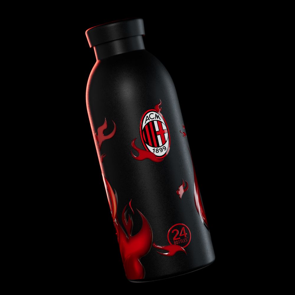 24Bottles不鏽鋼雙層保溫瓶/ 500ml/ 限量聯名AC Milan