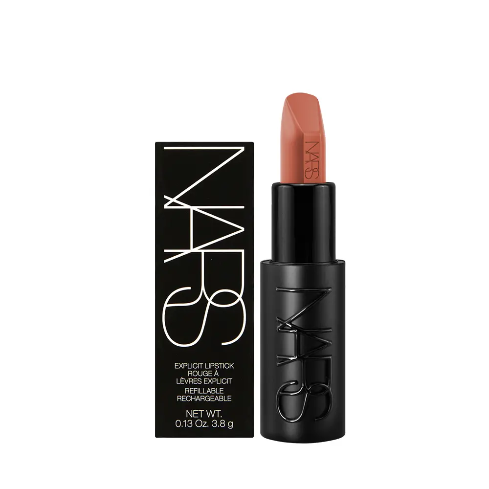 NARS 奢慾緞光唇膏(3.8g) ＃802 NO SHAME 大膽杏棕_平行輸入
