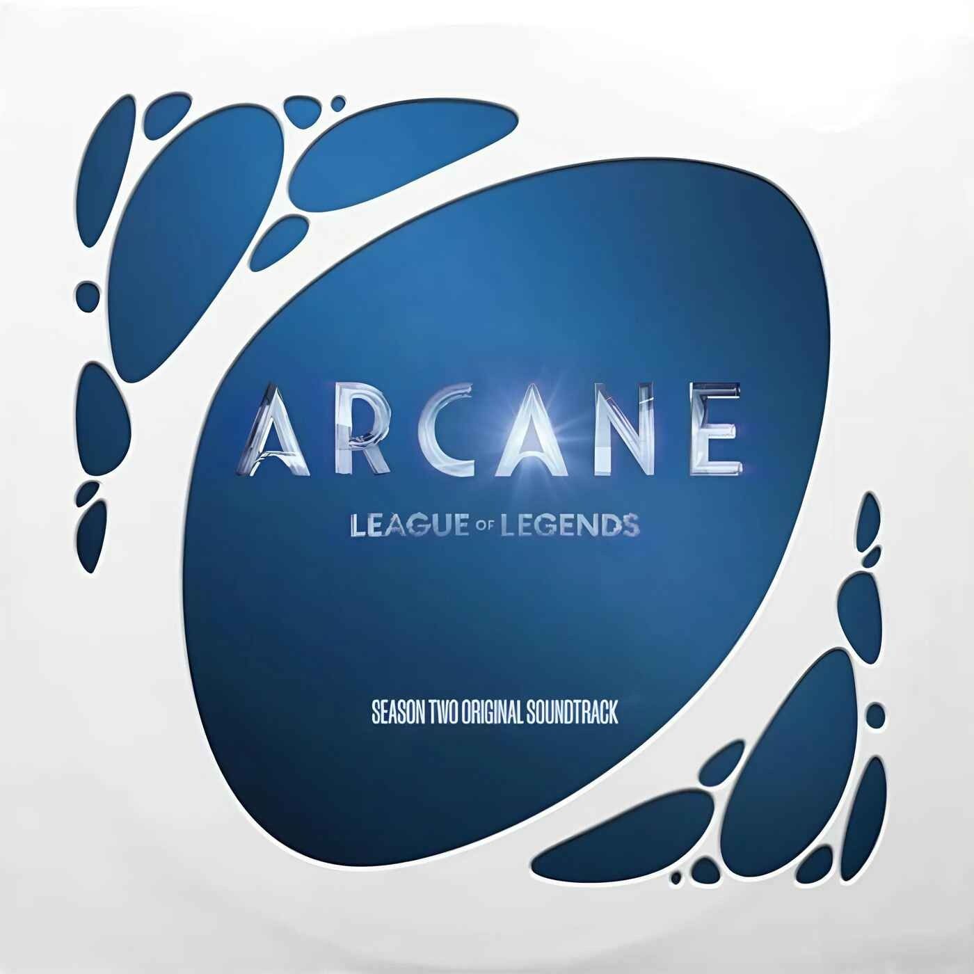 Arcane League of Legends Season Two Soundtrack (2LP/Red with Green Marble Vinyl)
