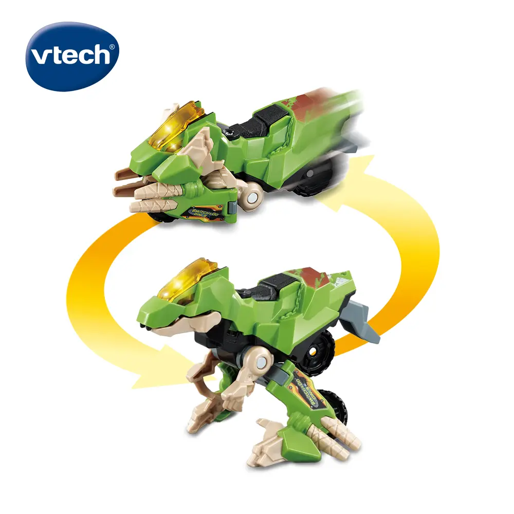 vtech聲光變形恐龍車/ 迅猛龍/ 班奈特