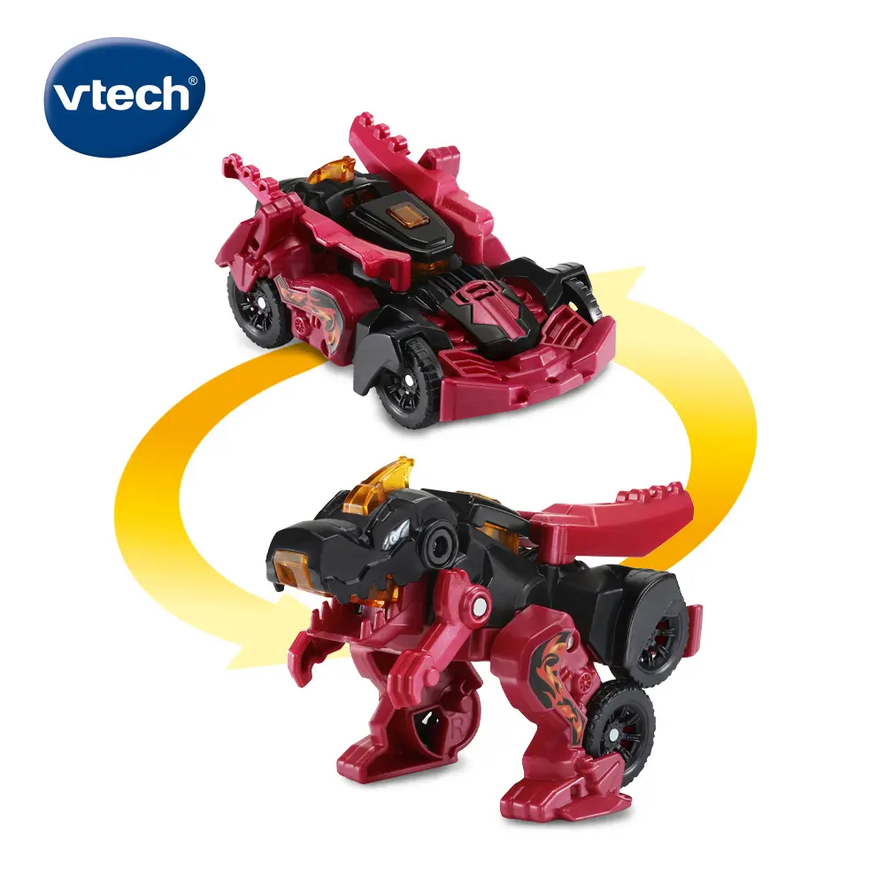 vtech聲光變形恐龍車/ 霸王龍/ 布雷茲