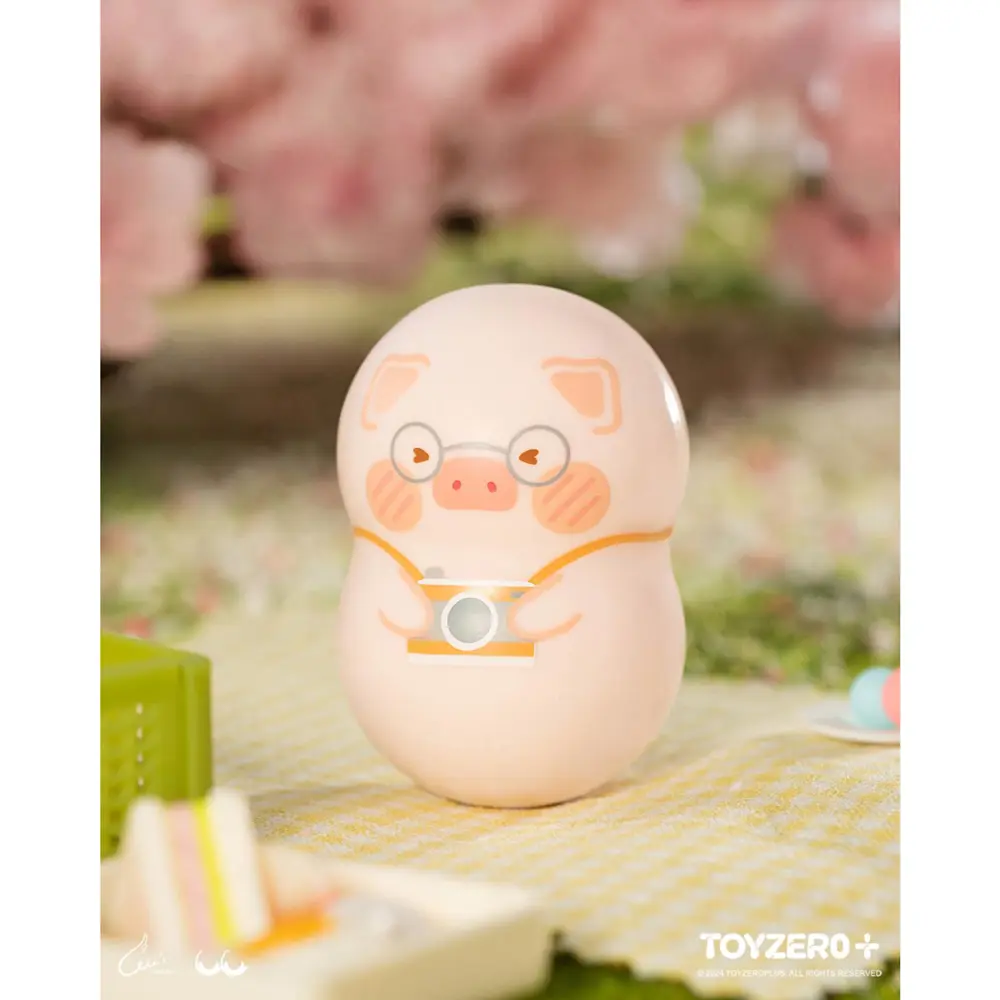 TOYZEROPLUS罐頭豬LuLu經典系列百變LuLu豬不倒翁系列公仔盒玩/ 單入