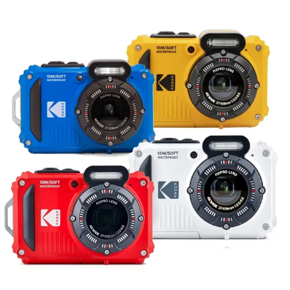 Kodak 柯達 PIXPRO WPZ2 RUGGED CAMERA 防水數位相機 公司貨 首購贈32G記憶卡/ 藍色