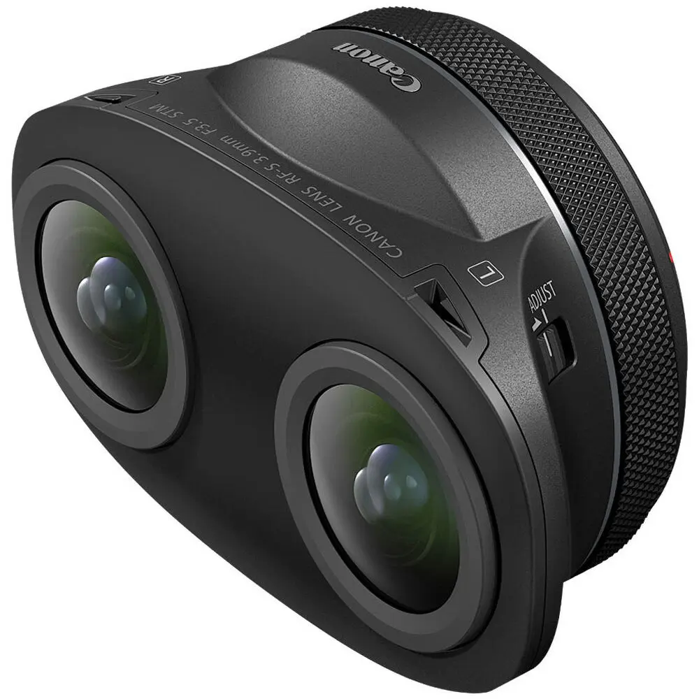 【贈3C商品專用內裡絨布收納束口相機袋】Canon RF-S 3.9mm F3.5 STM Dual Fisheye 魚眼鏡頭 公司貨