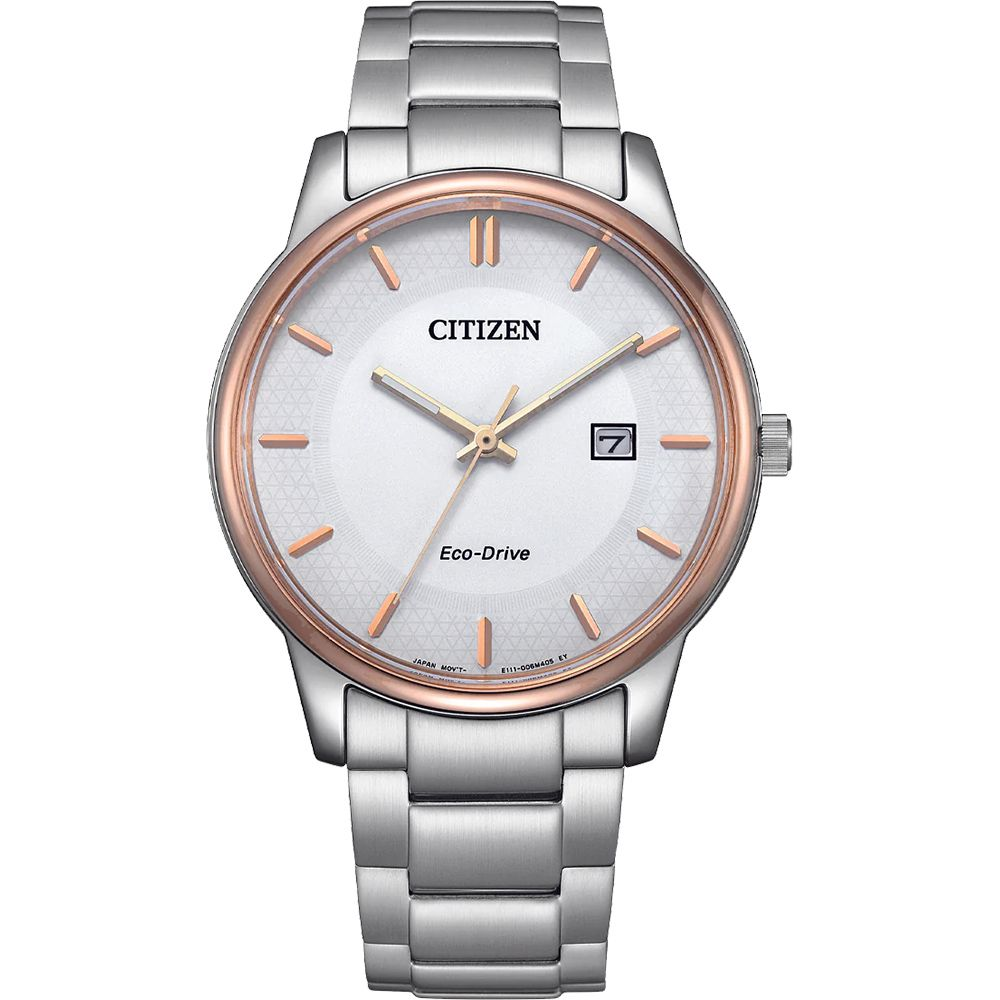 CITIZEN 星辰光動能經典手錶-白40mm/ BM6979-74A