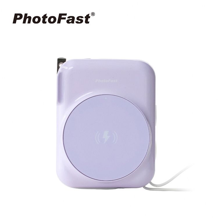 PhotoFast AllDay充多功能行動電源/ 紫色