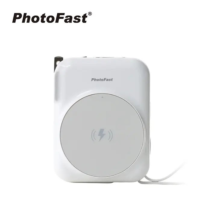 PhotoFast AllDay充多功能行動電源/ 白色