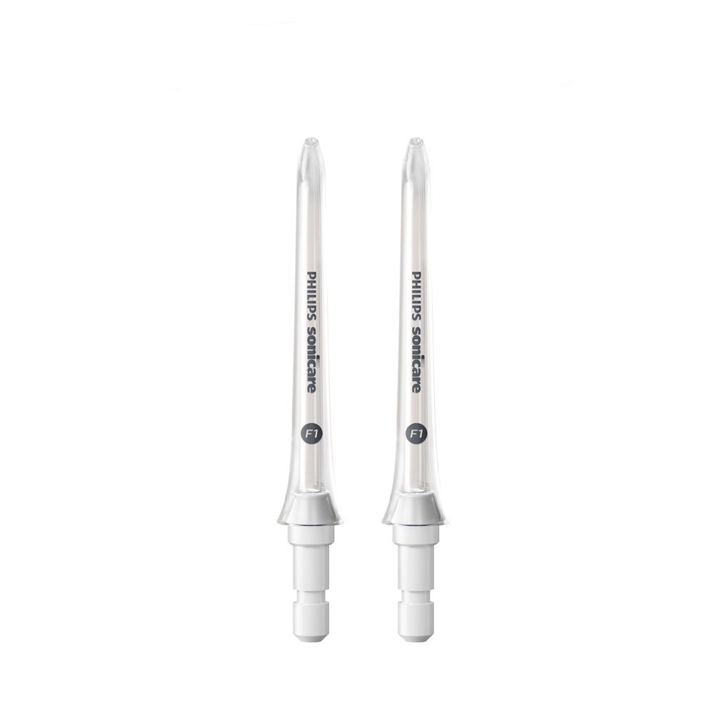 【Philips 飛利浦】Sonicare X型水流電動沖牙機專用-標準型噴嘴 (兩支裝) HX3042/00