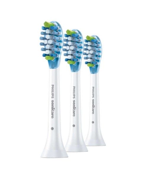 【Philips 飛利浦】Diamond Clean Smart 智能超效潔淨刷頭(白)/ 3入/ HX9043/67