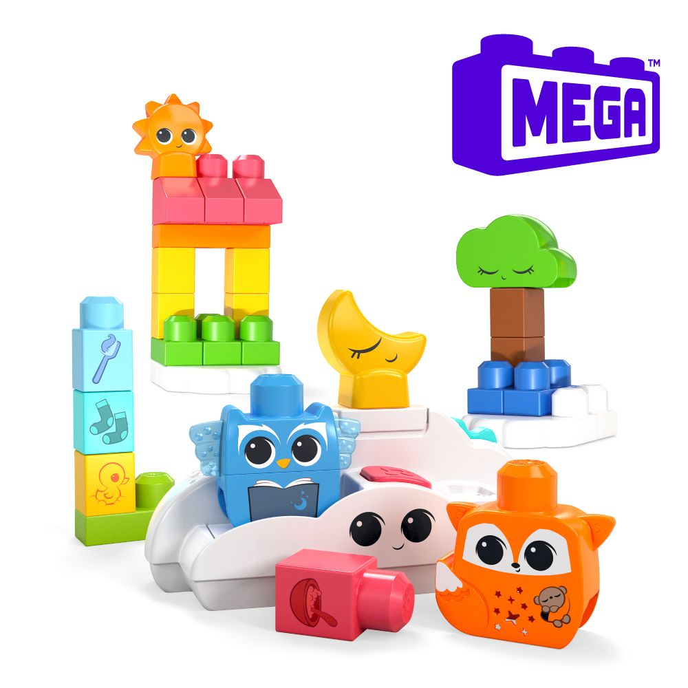 【Mega Bloks 美高積木】聲光投影積木組