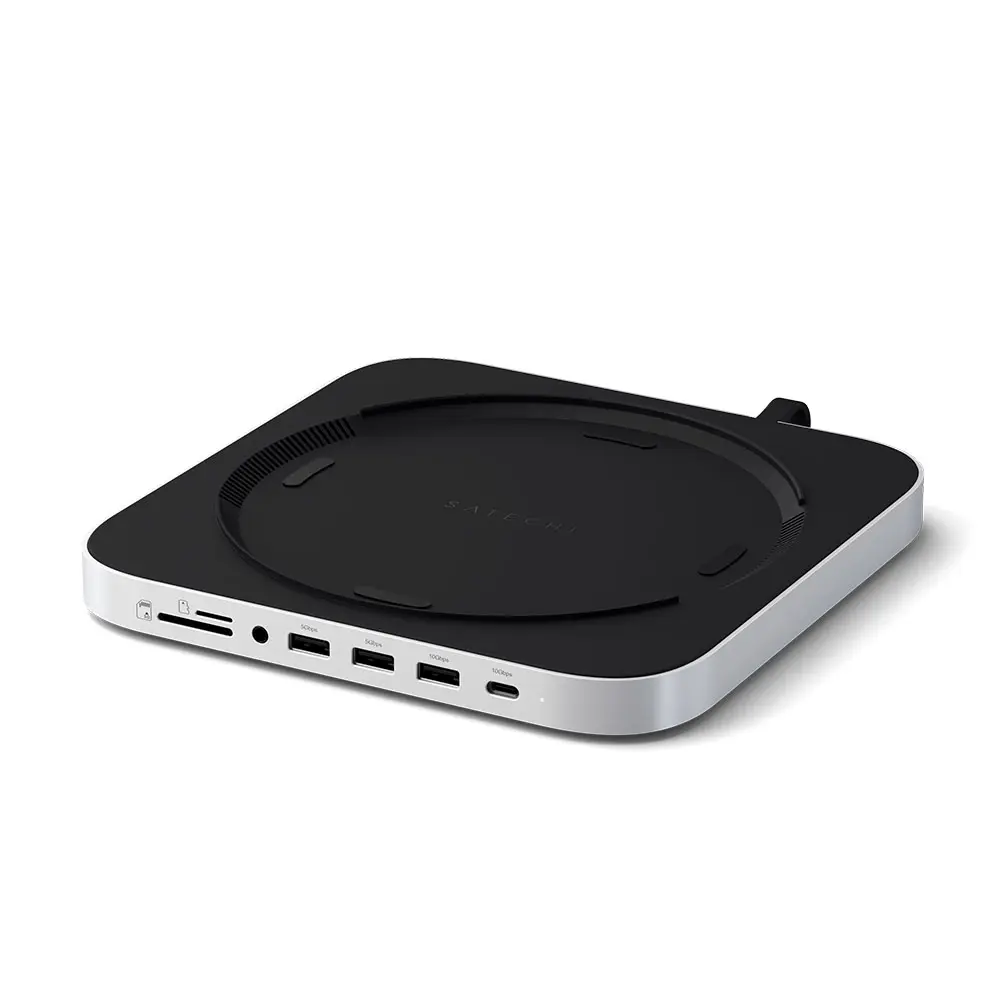 Satechi Mac Mini & Mac Studio 多功能擴充底座附 NVMe SSD 擴充埠 Docking Station (ST-GMMSHS)