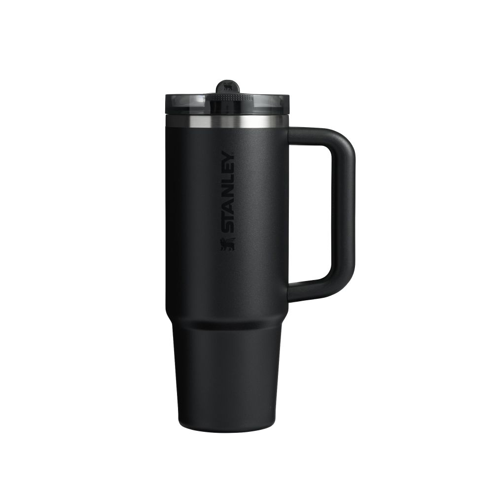 STANLEY防漏吸管隨手杯/ 0.88L/ 消光黑2.0
