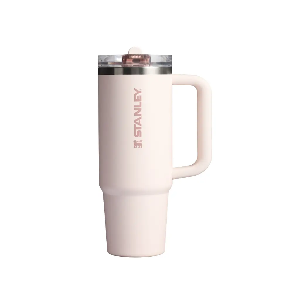熱銷補庫🚩STANLEY防漏吸管隨手杯/ 0.88L/ 山櫻粉