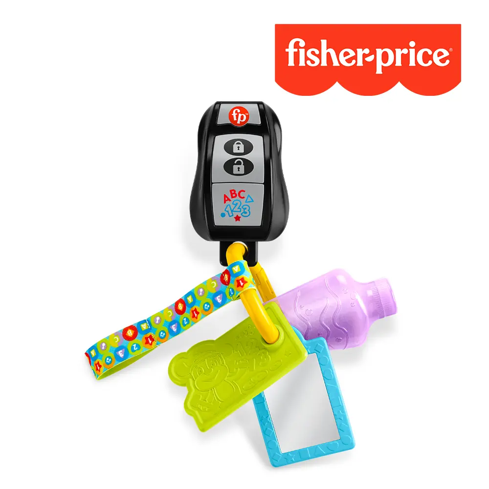 【Fisher price 費雪】趣味遊戲鑰匙圈