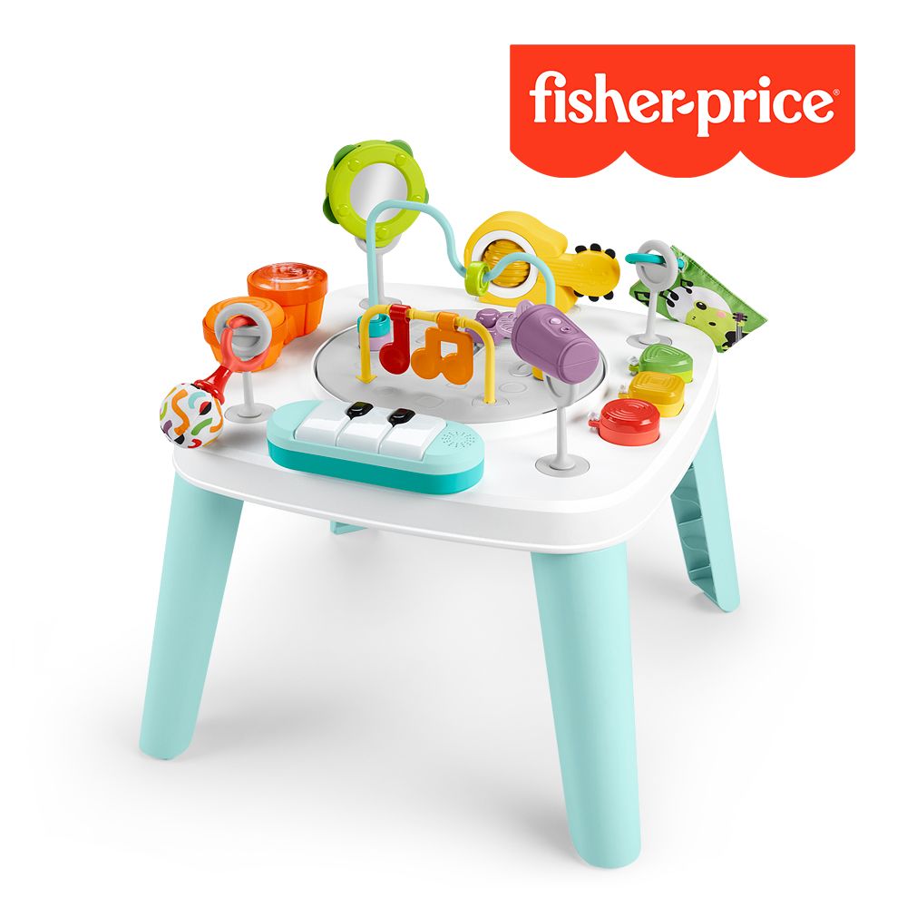 【Fisher price 費雪】趣味學習三合一遊戲桌