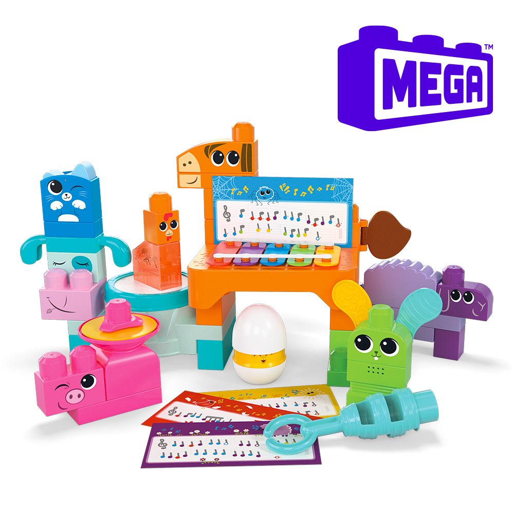 【Mega Bloks 美高積木】農場音樂積木組