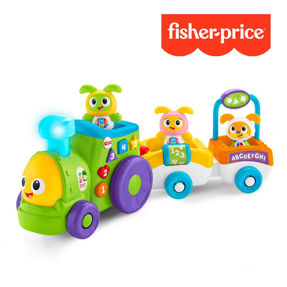 【Fisher price 費雪】小貝貝學習火車