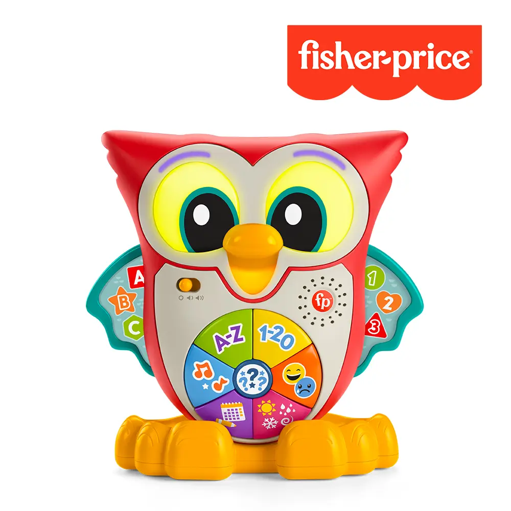【Fisher price 費雪】LINKIMALS聲光學習小貓頭鷹