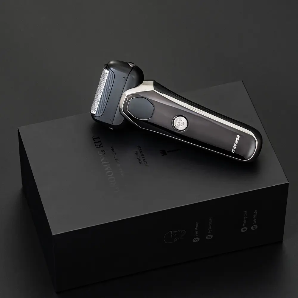 URBANER奧本電剪頂級水洗3D浮動電動刮鬍刀/ MB-344