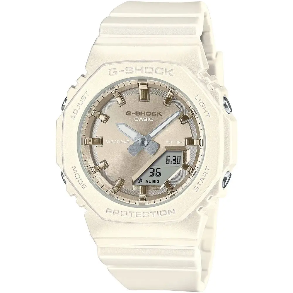 CASIO 卡西歐 G-SHOCK 珍珠光系列八角手錶 女錶 GMA-P2100ST-7A