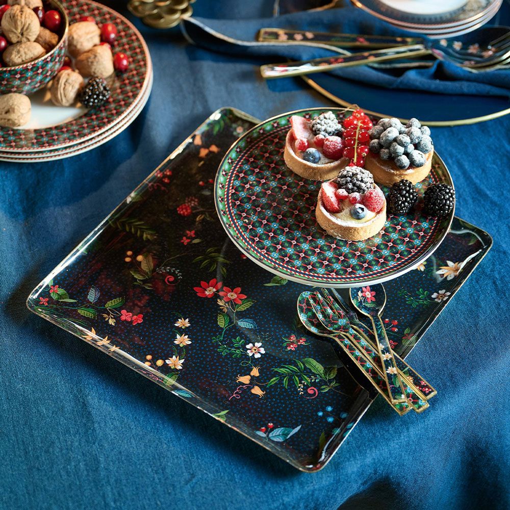 PIP STUDIO Berry Blues 金屬托盤30.5x30.5cm