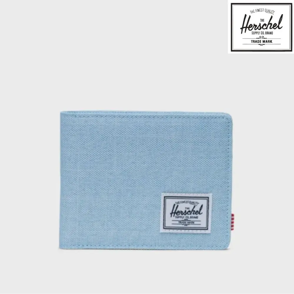 【Herschel】Roy Wallet 零錢包 錢包/ 淺藍