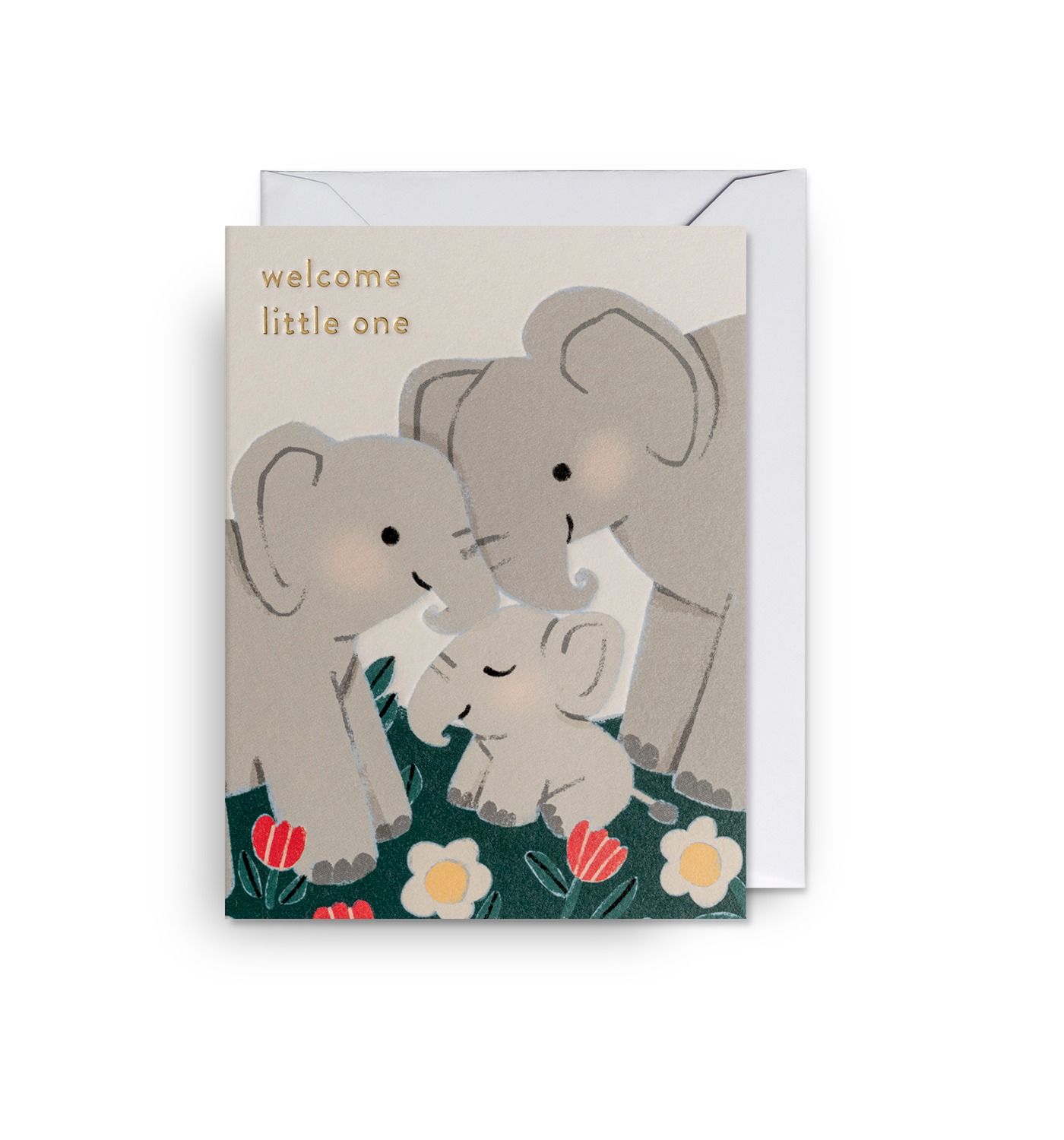 英國 LAGOM DESIGN 寶寶卡/ Mini Cards/ Elena Comte/ Welcome Little One