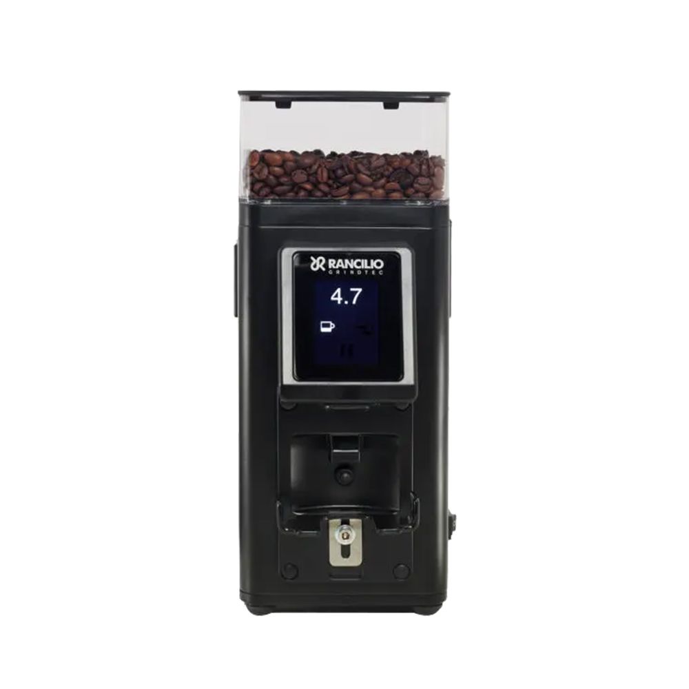【RANCILIO 藍奇里奧】Stile 家用定量咖啡磨豆機（二色）｜觸控螢幕 58mm 平刀盤/ 神秘黑