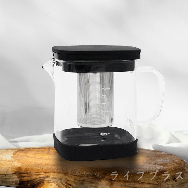 一品川流-優得俠客品茶壺-附止滑墊-1000ml-1入