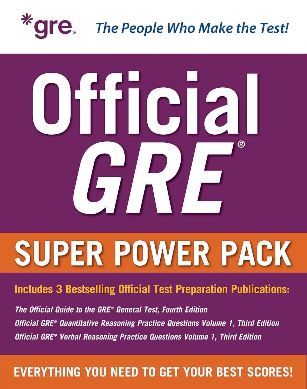 Official GRE Super Power Pack (3 Ed./3冊合售)
