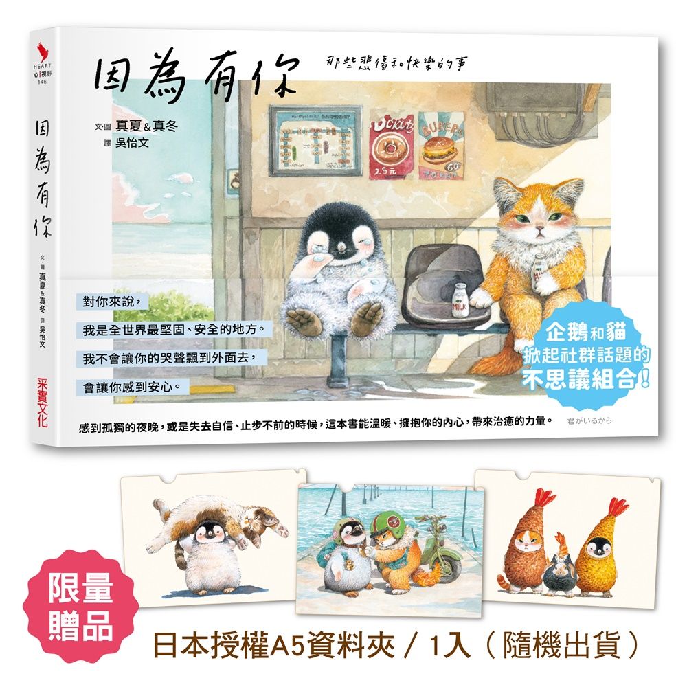 因為有你: 那些悲傷和快樂的事 (附限量A5資料夾三款隨機)